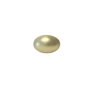 Brushed Brass Egg Knob