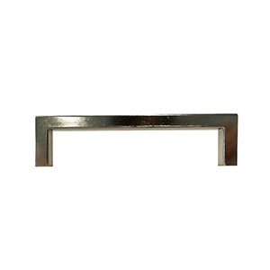 Brushed Nickel Square Pull